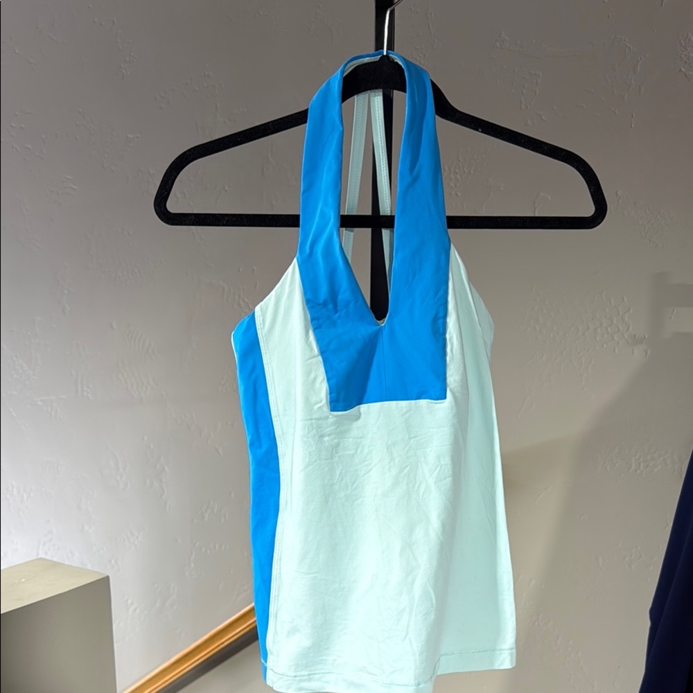 Lululemon Athletica Blue  Halter Tank